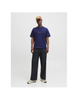 T-shirt jornorrebro bleu marine homme - Jack & Jones