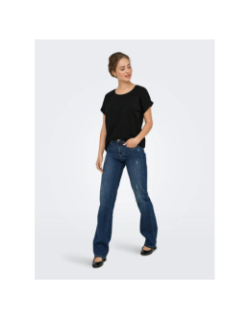 T-shirt à paillettes moster noir femme - Only