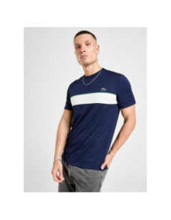 T-shirt technique stretch capsule bleu marine homme - Lacoste