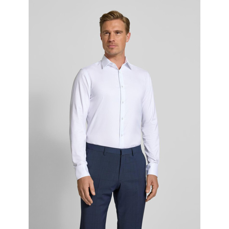 Chemise slim fit en coton supima blanc homme - Calvin Klein