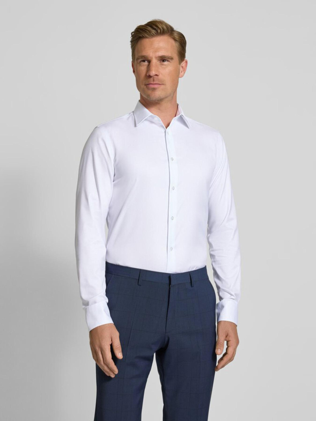 Chemise slim fit en coton supima blanc homme - Calvin Klein