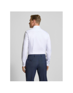 Chemise slim fit en coton supima blanc homme - Calvin Klein