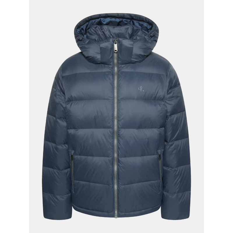 Doudoune à capuche bleu marine homme - Calvin Klein Jeans