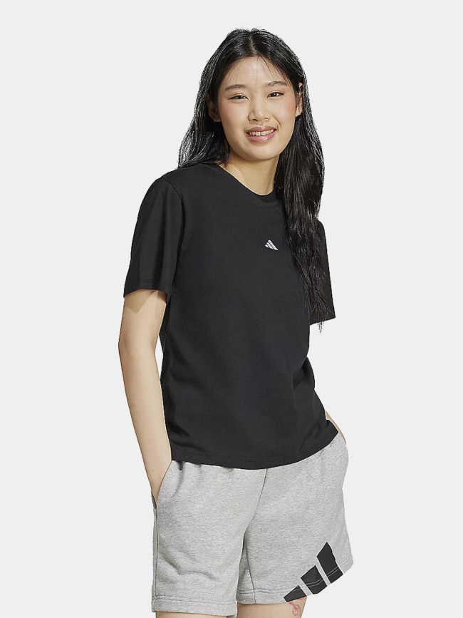 T-shirt de sport w sl sj t noir femme - Adidas