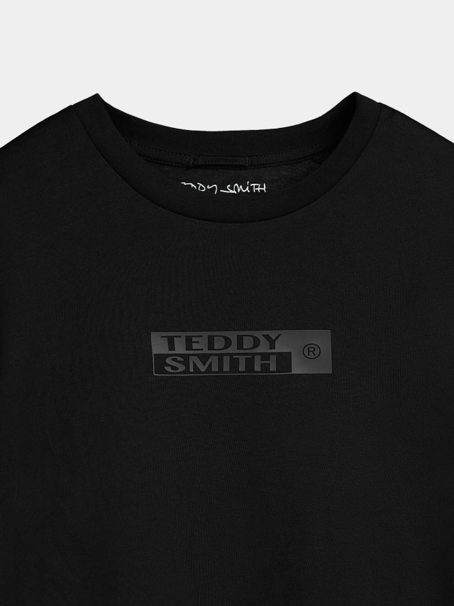 T-shirt john noir homme - Teddy Smith