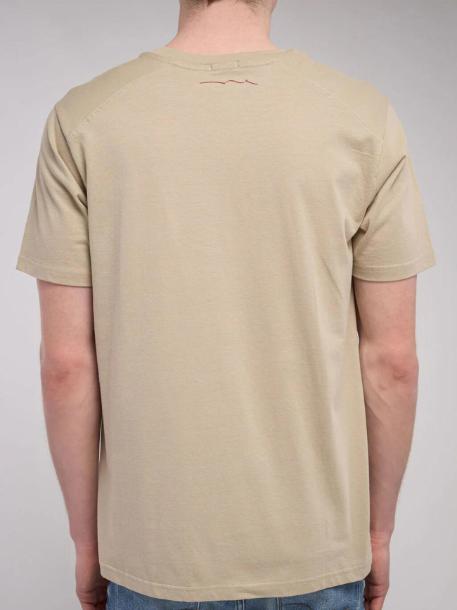 T-shirt john beige homme - Teddy Smith