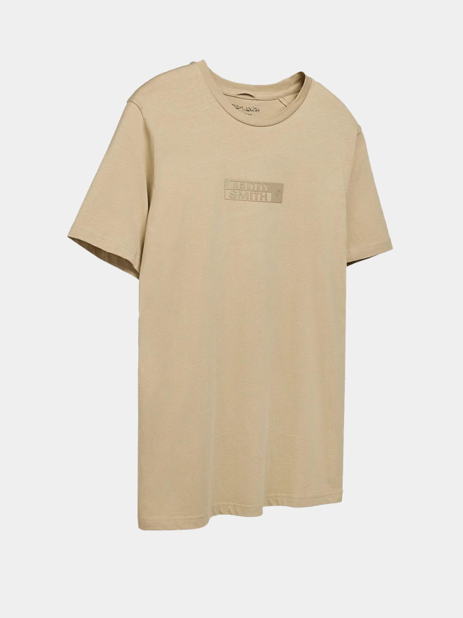 T-shirt john beige homme - Teddy Smith