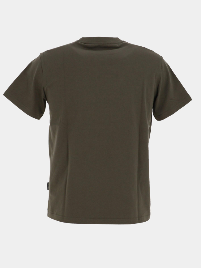 T-shirt à manches courtes kaki homme - Chabrand