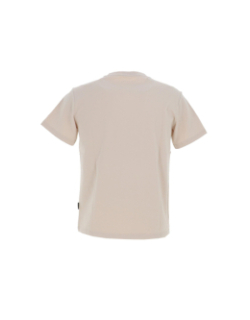 T-shirt à manches courtes beige homme - Chabrand