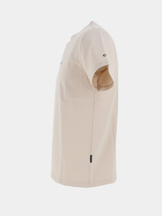 T-shirt à manches courtes beige homme - Chabrand