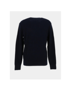 Pull en coton texturé bleu marine homme - Calvin Klein