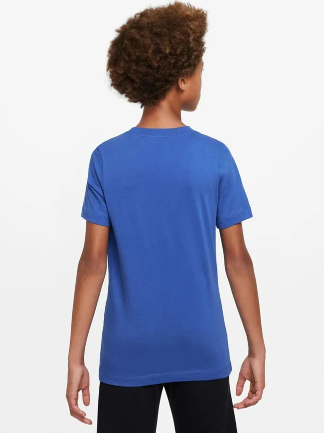 T-shirt à manches courtes emb futura bleu garçon - Nike