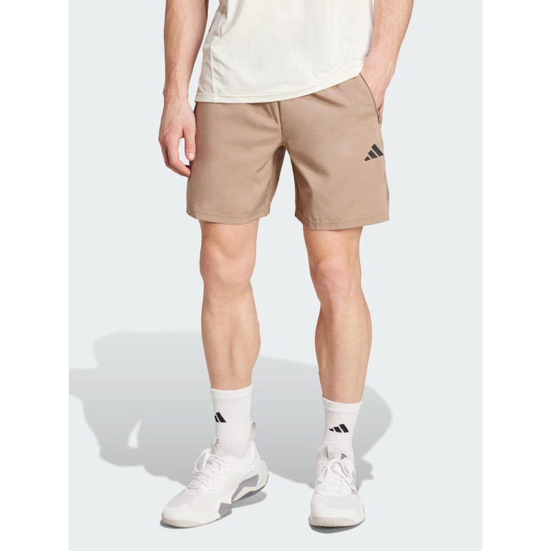 Short de sport tr-es marron homme - Adidas