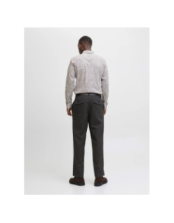 Chemise stretch à impression florale blanc homme - Jack & Jones