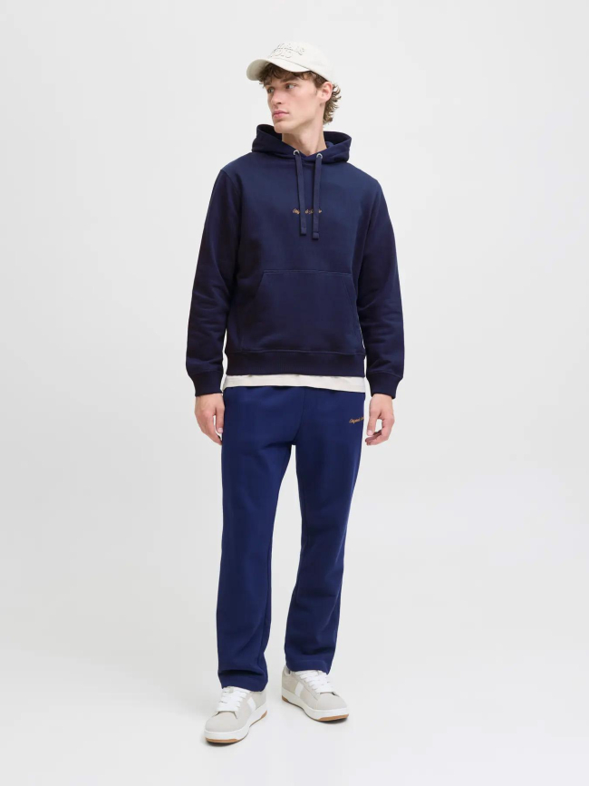 Sweat à capuche jornorrebro bleu marine homme - Jack & Jones