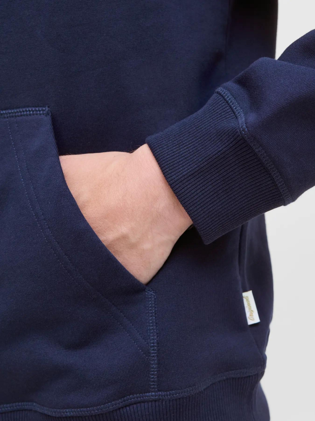Sweat à capuche jornorrebro bleu marine homme - Jack & Jones