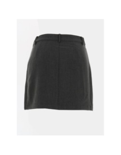 Jupe courte olexa wrap gris femme - Only
