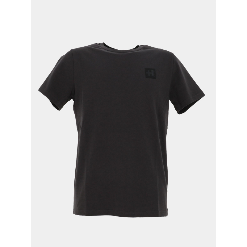T-shirt à manches courtes foster anthracite homme - Helvetica