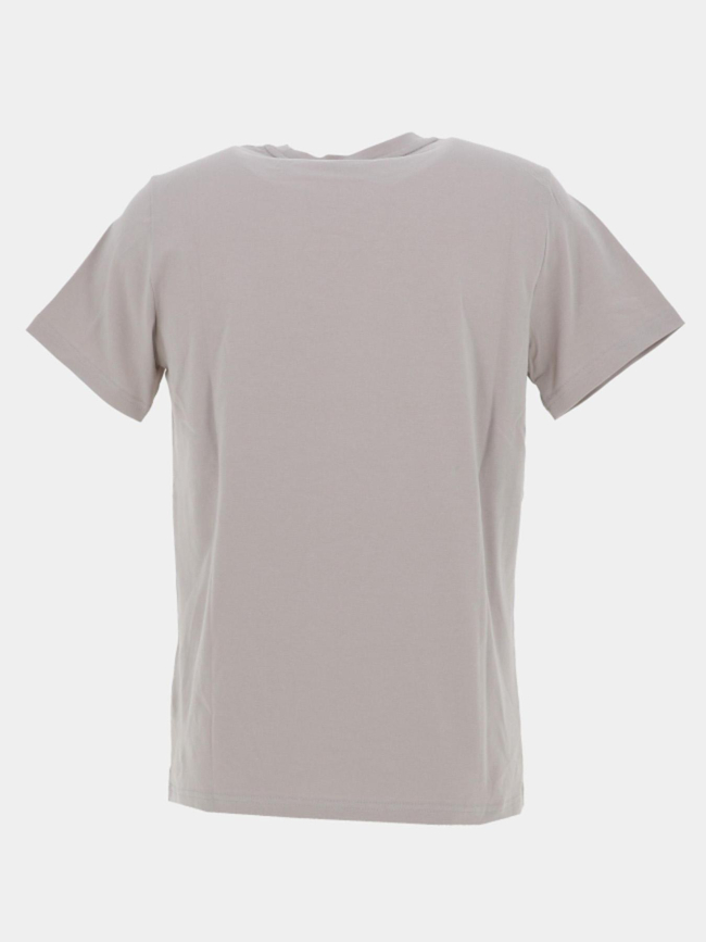 T-shirt à manches courtes foster gris homme - Helvetica