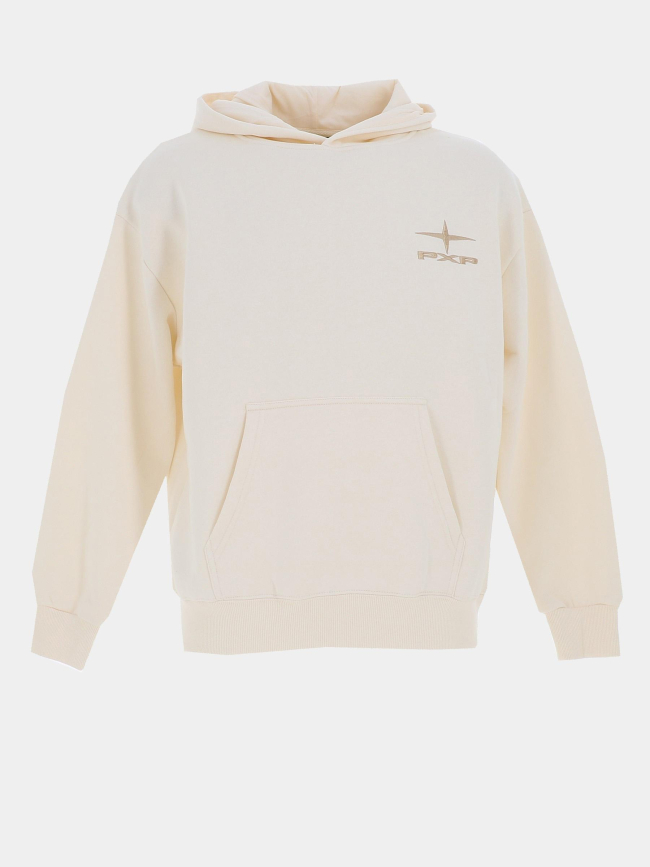 Sweat à capuche polaris beige homme - Project X Paris