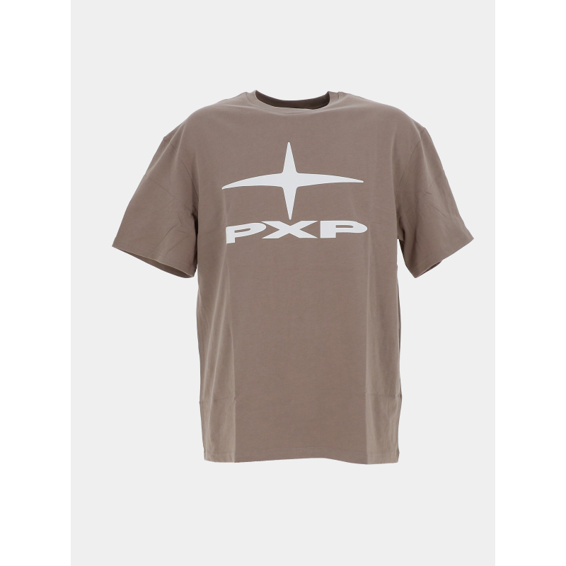 T-shirt logo polaris marron homme - Project X Paris