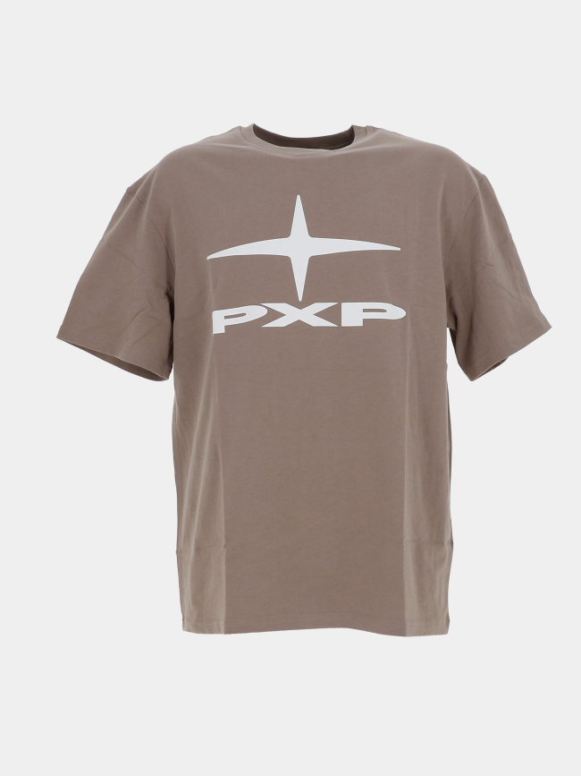 T-shirt logo polaris marron homme - Project X Paris