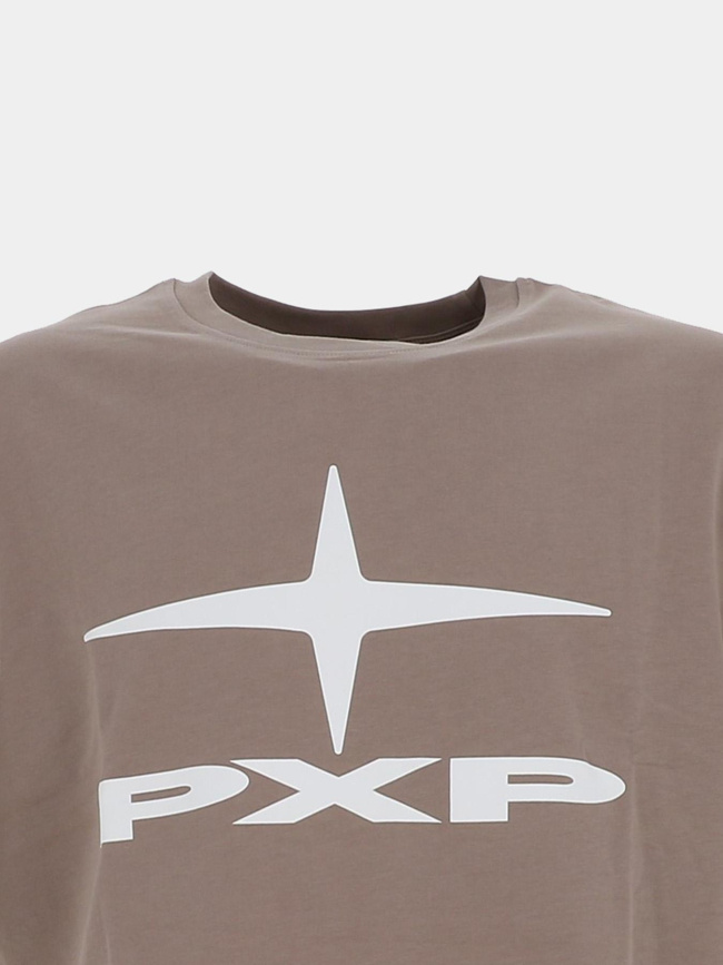 T-shirt logo polaris marron homme - Project X Paris