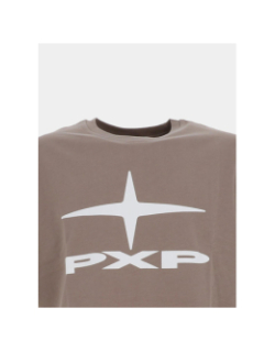 T-shirt logo polaris marron homme - Project X Paris