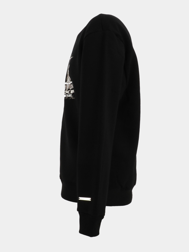 Sweat à col rond the game noir homme - Project X Paris