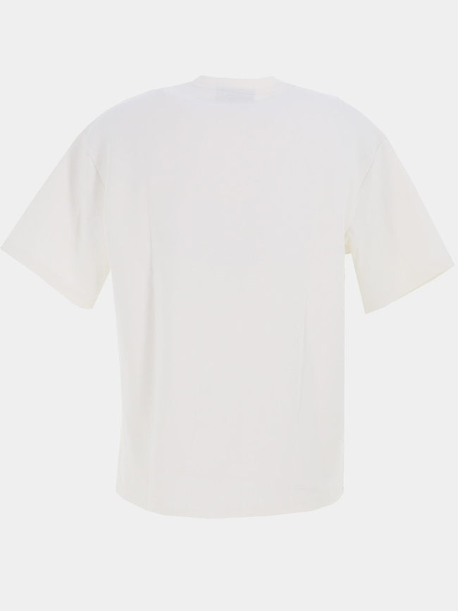 T-shirt à poche brodée blanc homme - Project X Paris