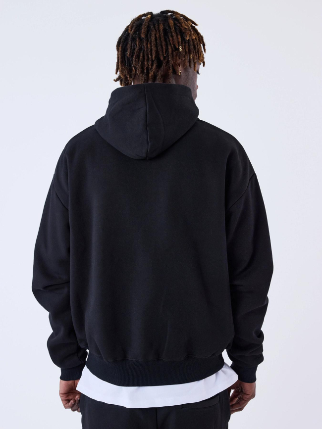 Sweat à capuche zippé logo polaris noir femme - Project X Paris