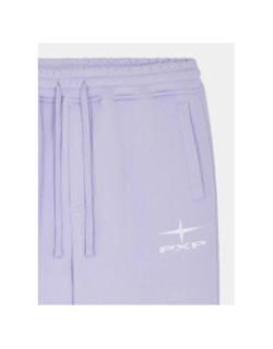 Pantalon jogging logo polaris brodé violet femme - Project X Paris