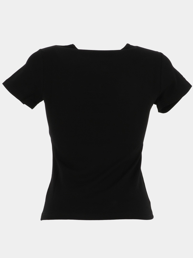 T-shirt logo polaris brodé noir femme - Project X Paris