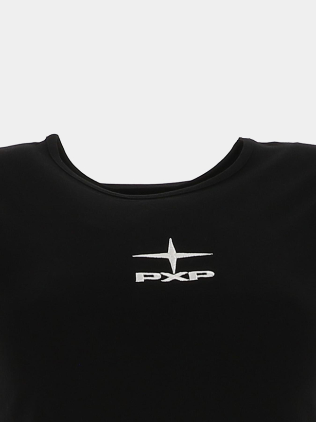 T-shirt logo polaris brodé noir femme - Project X Paris