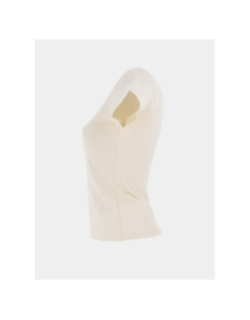 T-shirt logo polaris brodé beige femme - Project X Paris