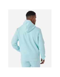 Sweat à capuche logo signature brodé turquoise homme - Project X Paris