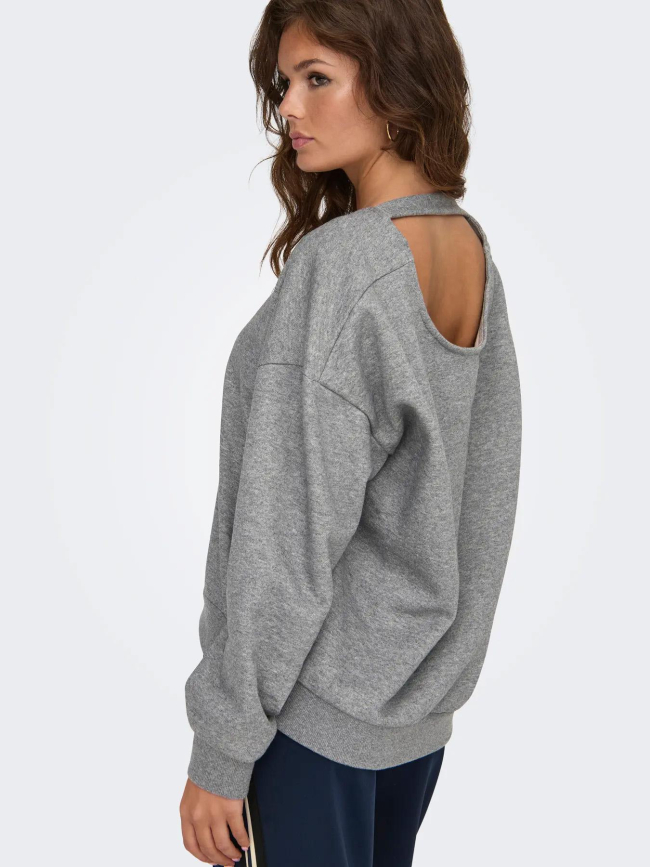 Sweat onllari gris femme - Only