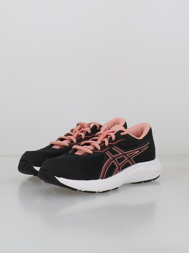 Baskets contend 9 gs noir et rose fille - Asics