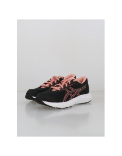 Baskets contend 9 gs noir et rose fille - Asics