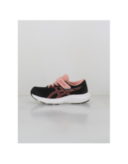 Baskets contend 9 ps noir et rose enfant - Asics