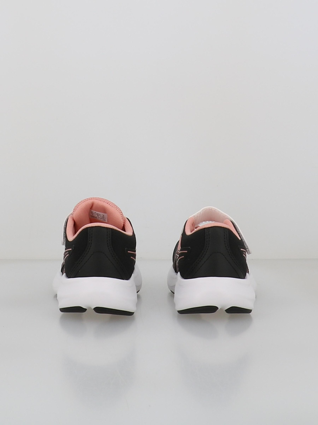 Baskets contend 9 ps noir et rose enfant - Asics