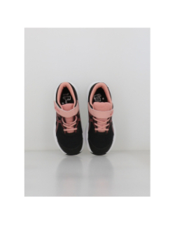 Baskets contend 9 ps noir et rose enfant - Asics