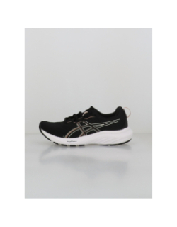 Chaussures de running gel contend 9 noir et rose femme - Asics