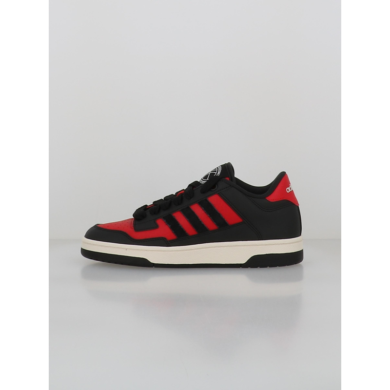 Baskets rapid court low j rouge et noir enfant - Adidas