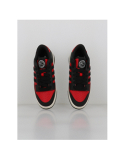 Baskets rapid court low j rouge et noir enfant - Adidas