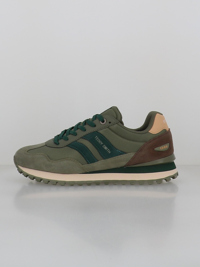 Baskets zapato cro textil kaki homme - Teddy Smith