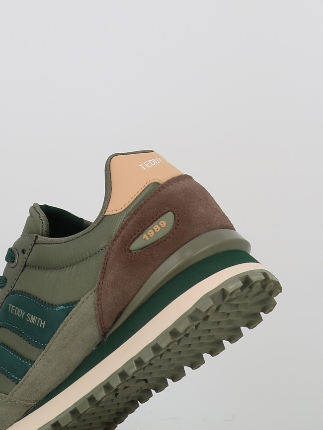 Baskets zapato cro textil kaki homme - Teddy Smith