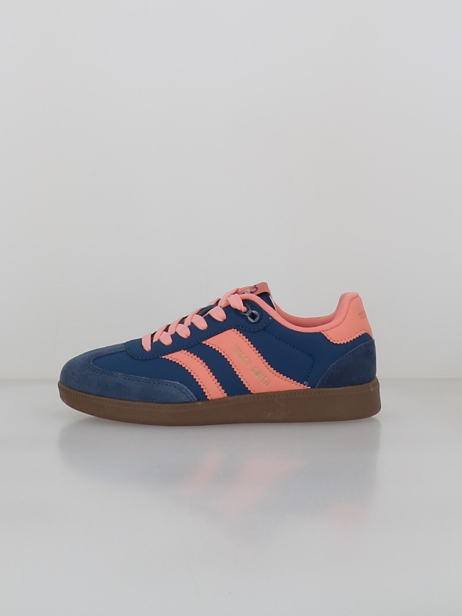 Baskets zapato sra c. bleu marine et rose femme - Teddy Smith