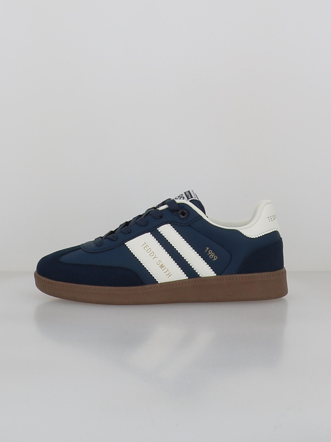 Baskets zapato cro c. bleu marine et blanc homme - Teddy Smith