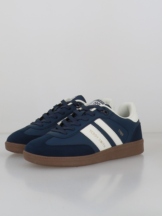 Baskets zapato cro c. bleu marine et blanc homme - Teddy Smith